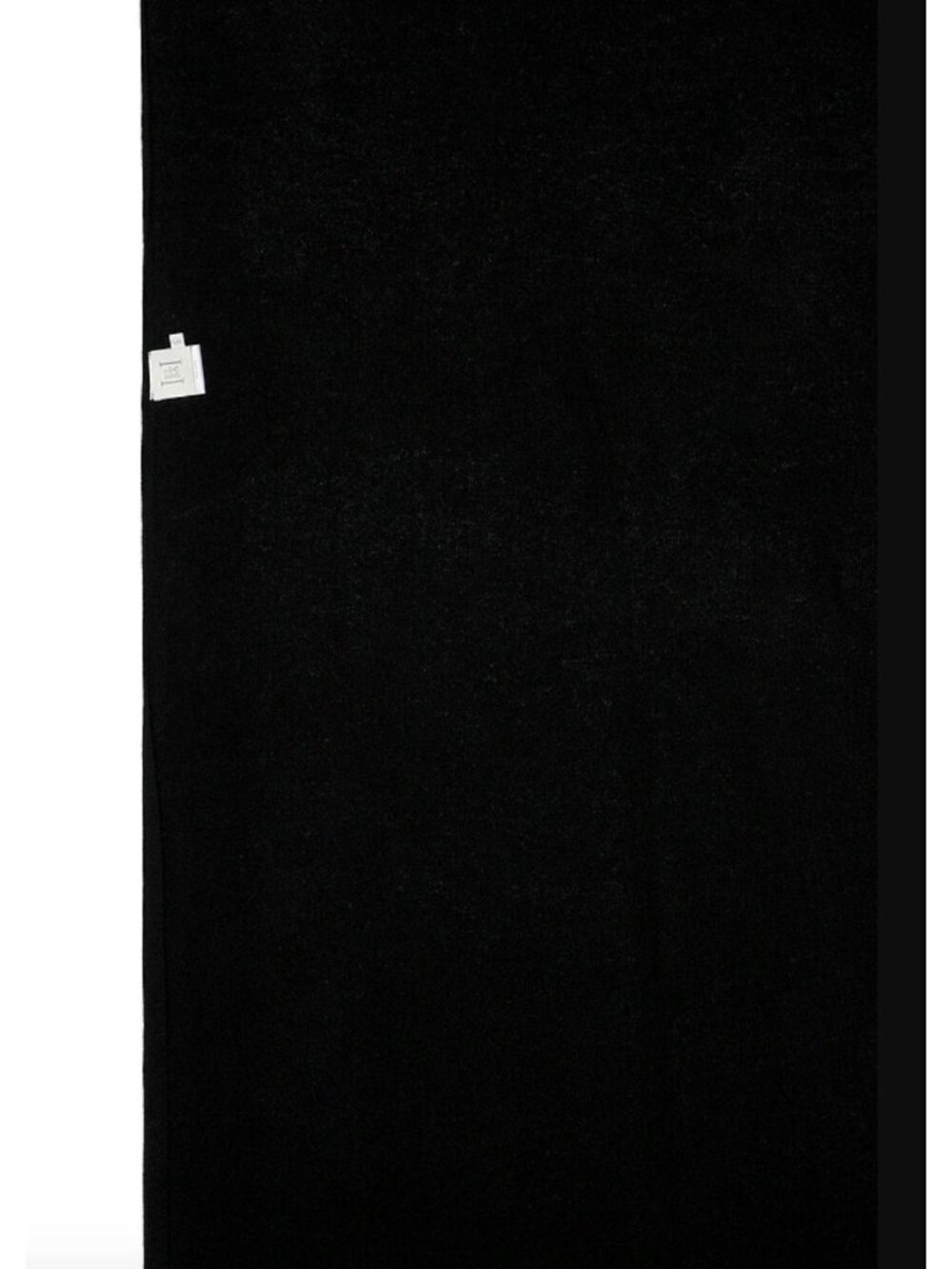 Helsa Briella Cashmere Knit Scarf Black One Size - Picture 3 of 7